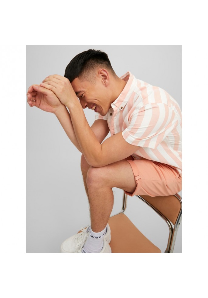 CAMISA LINO MANGA CORTA