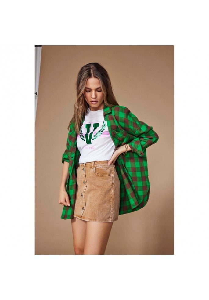 CAMISA OVERSIZE KELLY | ONLY