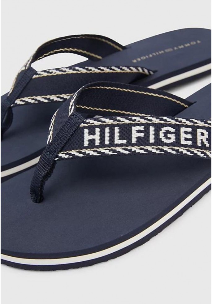 CHANCLA TRENZADO LOGO | TOMMY HILFIGER