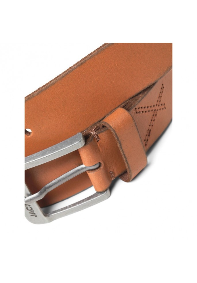 CINTURÓN PIEL CROCK | JACK & JONES