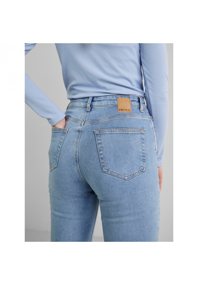 JEANS MOM FIT TIRO ALTO | PIECES