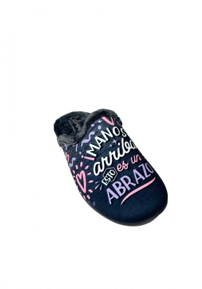 PANTUFLA MANOS ARRIBA ESTO ES UN...
