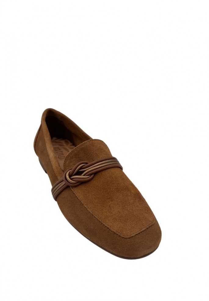 MOCASIN CAMILLE PIEL SERRAJE ADORNO...