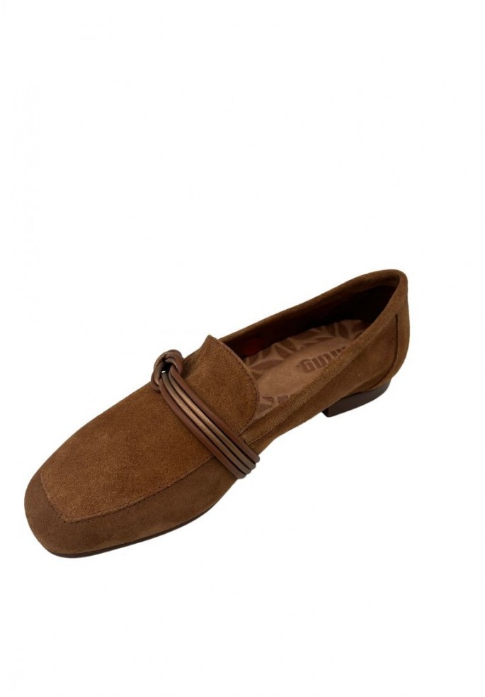 MOCASIN CAMILLE PIEL SERRAJE ADORNO...