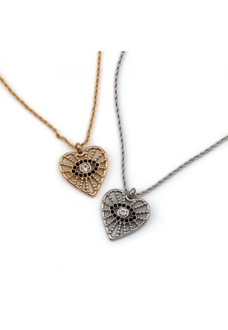 COLGANTE ACERO CORAZON |... 2