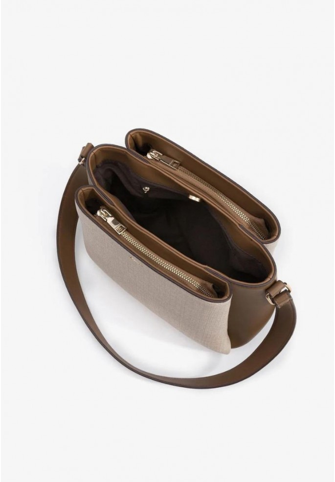 BOLSO TXTURA CON CONTRASTE | VILANOVA