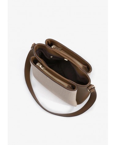 BOLSO TXTURA CON CONTRASTE | VILANOVA