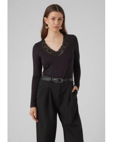 CAMISETA ROSA LS | VERO MODA