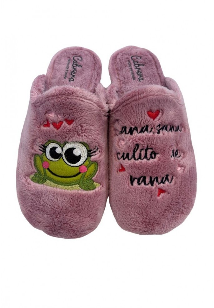PANTUFLA SANA SANA CULITO DE RANA |...