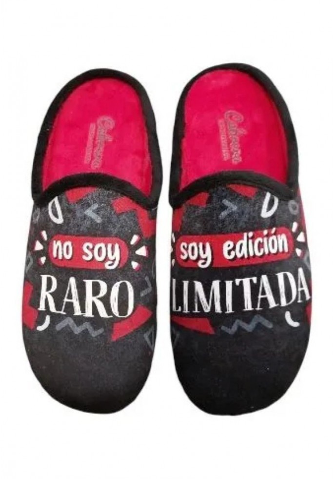 PANTUFLA NO SAOY RARO,SOY EDICION...