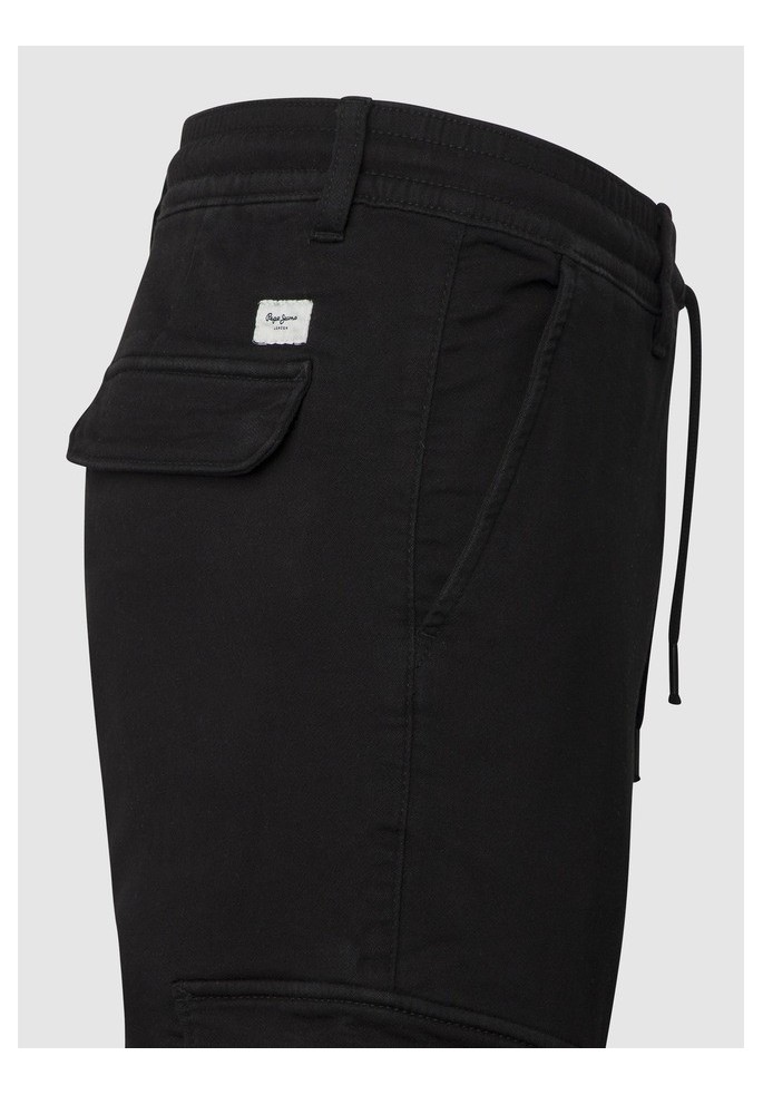 PANTALON CARGO BLACK | PEPE JEANS