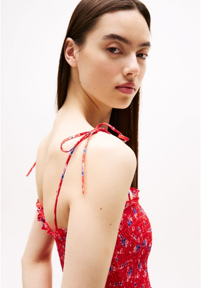 VESTIDO CHIFFON MAXI | TOMMY HILFIGER