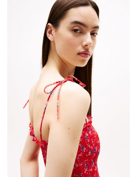 VESTIDO CHIFFON MAXI | TOMMY HILFIGER