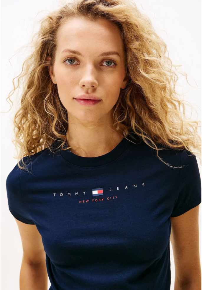 CAMISETA SLIM LINEAR | TOMMY HILFIGER
