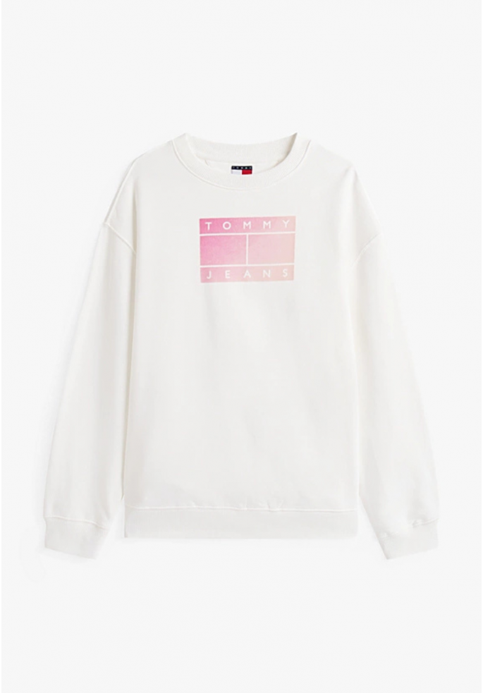 SUDADERA GRADIENT FLAG CREW | TOMMY...