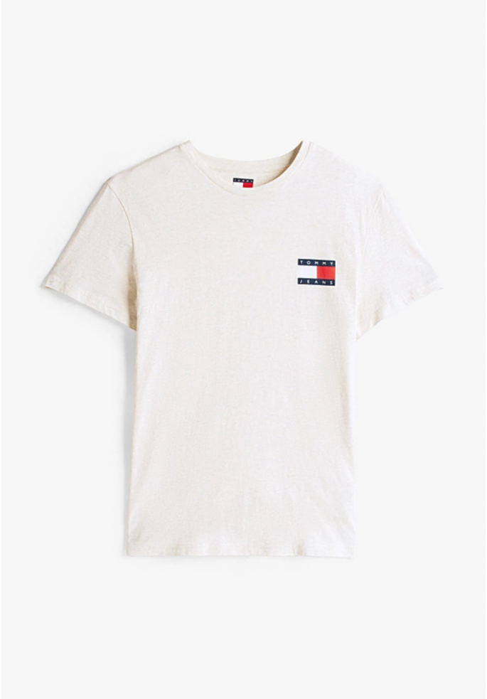 CAMISETA SLIM ESSENTIAL FLAG | TOMMY...
