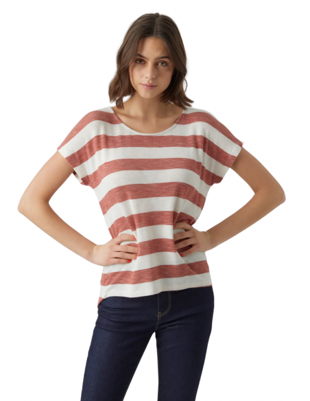 CAMISETA WIDE STRIPE | VERO MODA