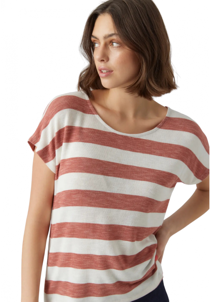 CAMISETA WIDE STRIPE | VERO MODA