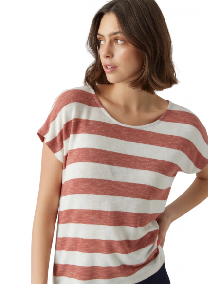 CAMISETA WIDE STRIPE | VERO MODA