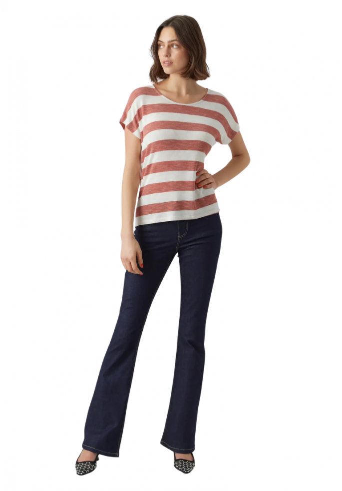 CAMISETA WIDE STRIPE | VERO MODA