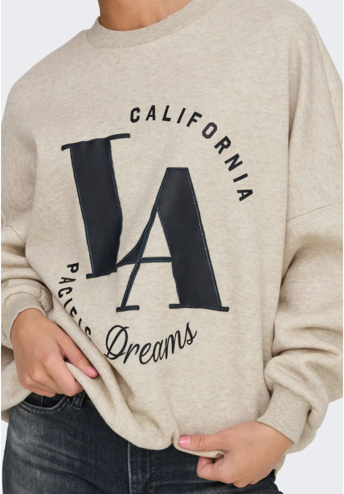 SUDADERA DEBORAH L.A | ONLY