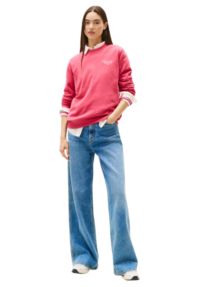 SUDADERA TJW REG ESS LOGO | TOMMY...