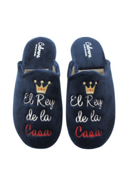 PANTUFLA REY DE LA CASA|...