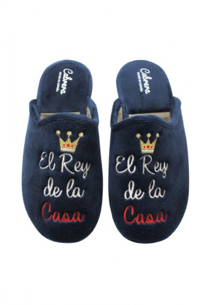 PANTUFLA REY DE LA CASA| CABRERA