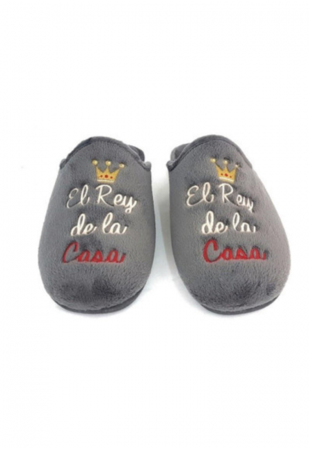 PANTUFLA REY DE LA CASA|...