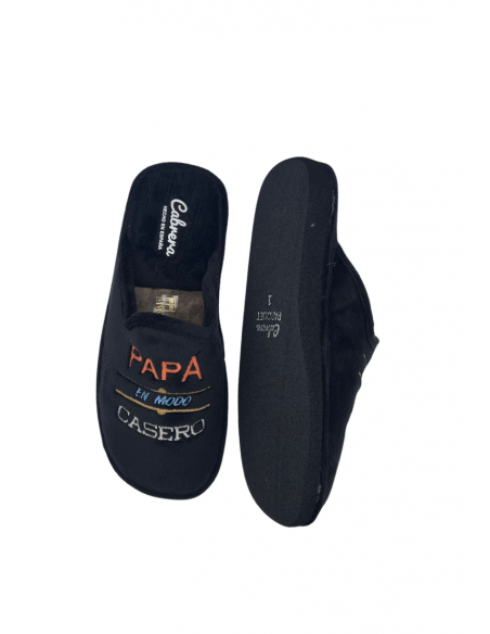 PANTUFLA PAPA CASERO | CABRERA
