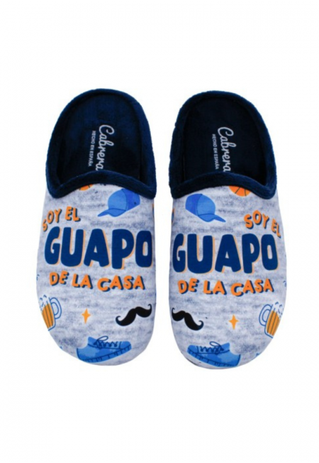 PANTUFLA SOY EL GUAPO DE LA...
