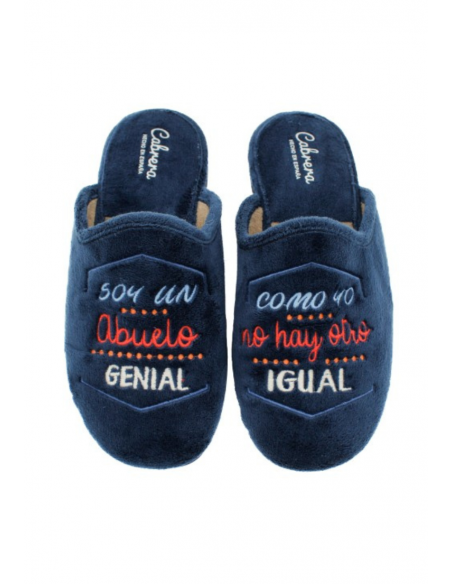 PANTUFLA SOY UN ABUELO GENIAL | CABRERA