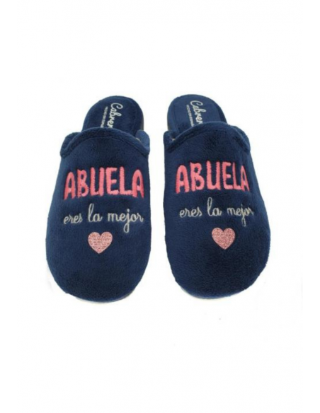 PANTUFLA ABUELA ERES LA MEJOR | CABRERA