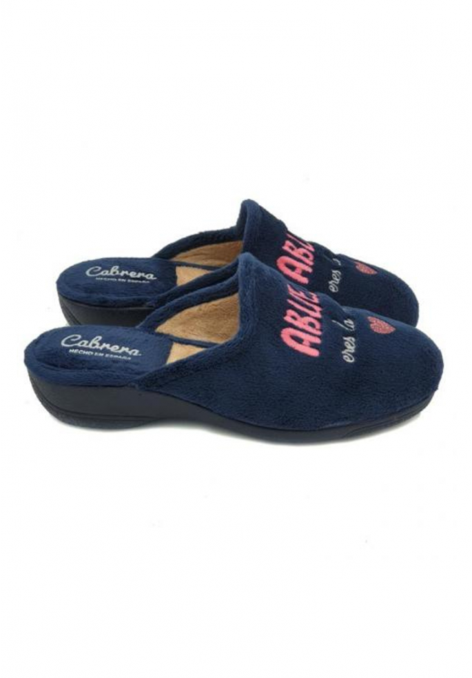 PANTUFLA ABUELA ERES LA MEJOR | CABRERA