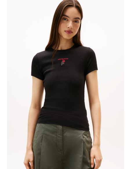 CAMISETA SLIM ROSE | TOMMY HILFIGER