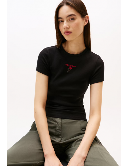 CAMISETA SLIM ROSE | TOMMY HILFIGER