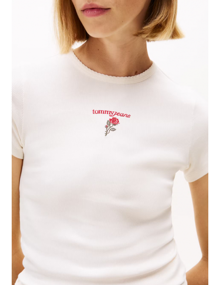 CAMISETA SLIM ROSE | TOMMY HILFIGER