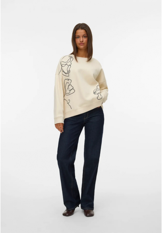 SUDADERA VALO OVERSIZE | VERO MODA