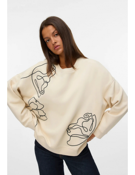 SUDADERA VALO OVERSIZE | VERO MODA