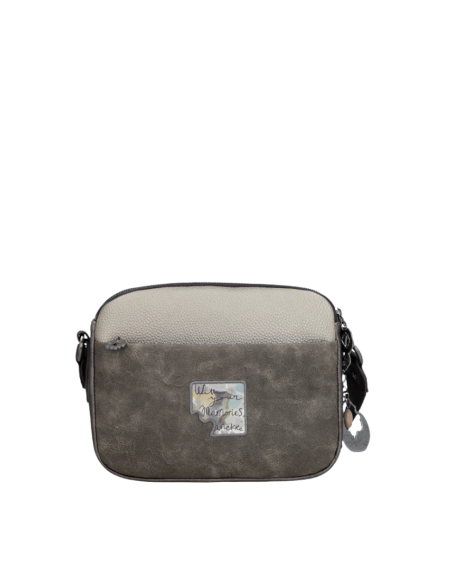 BANDOLERA DE  SOLAPA OVALADA REAL | ANEKKE