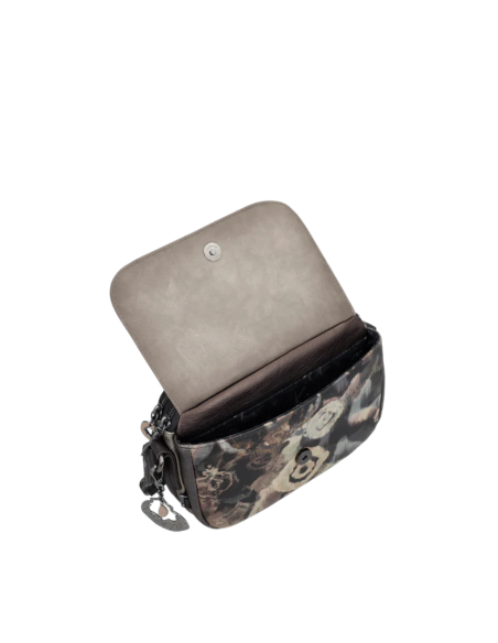 BANDOLERA DE  SOLAPA OVALADA REAL | ANEKKE