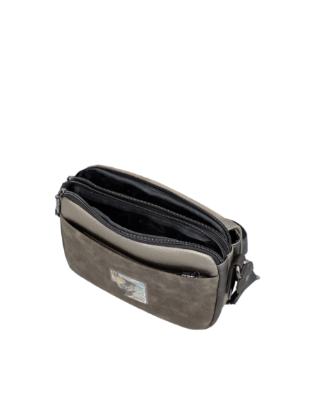 BANDOLERA DE  SOLAPA OVALADA REAL | ANEKKE