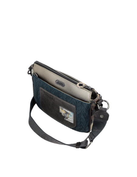 BANDOLERA MEDIANA 3 COMPARTIMENTOS REAL| ANEKKE