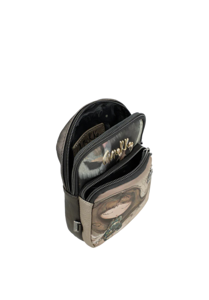 MINI BANDOLERA CON BOLSILLO  REAL |...