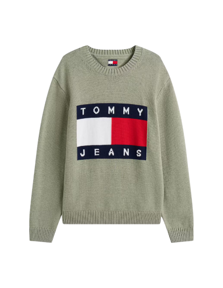 JERSEY REG MELANGE FLAG | TOMMY HILFIGER