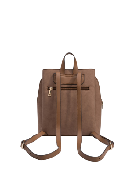 MOCHILA EFECTO GAMUZA PERFORADA | VILANOVA