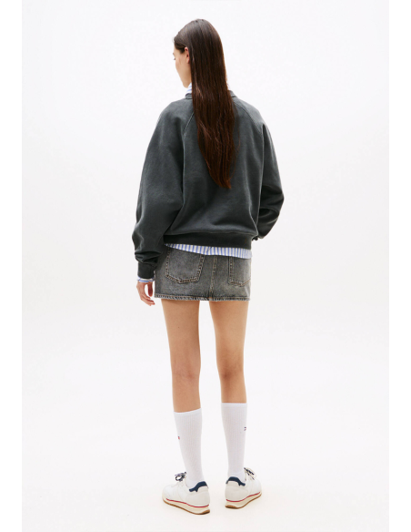 SUDADERA LEOPARD VARSITY CREW | TOMMY HILFIGER