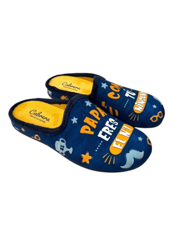 PANTUFLA PAPA ERES EL Nº1 | CABRERA