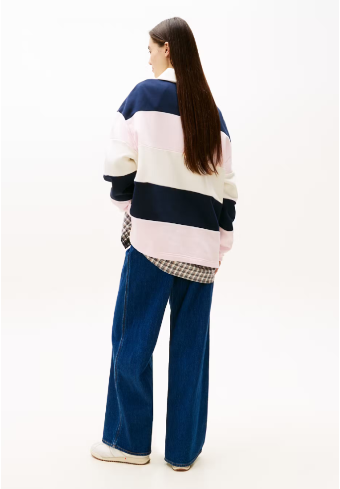 POLO BADGE STRIPE RUGBY | TOMMY HILFIGER