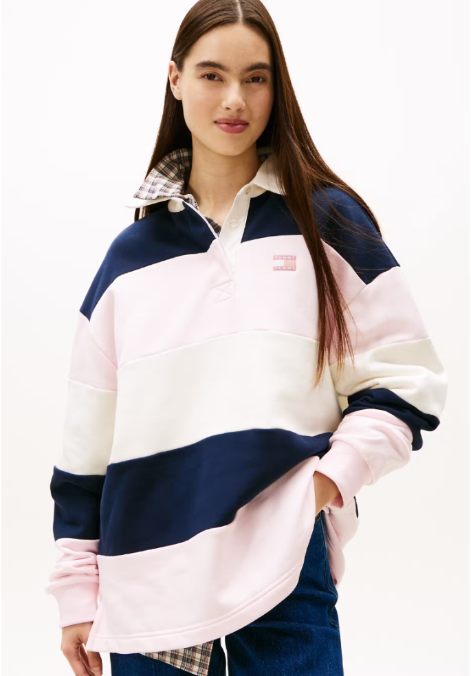 POLO BADGE STRIPE RUGBY | TOMMY HILFIGER